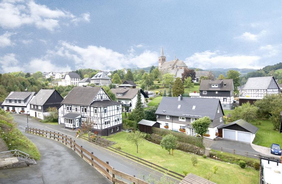 Pension "Dorfkrug" Winterberg Luaran gambar